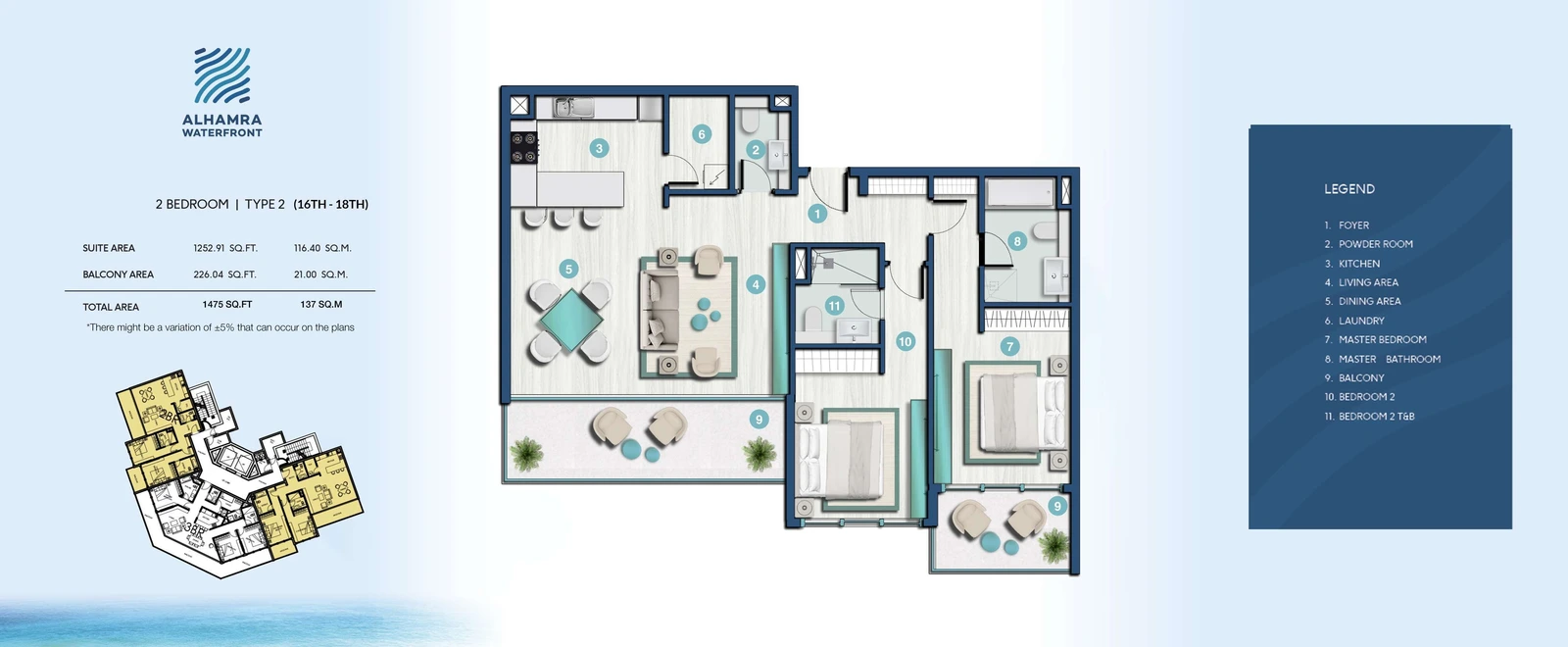 Floor plan for Type 2