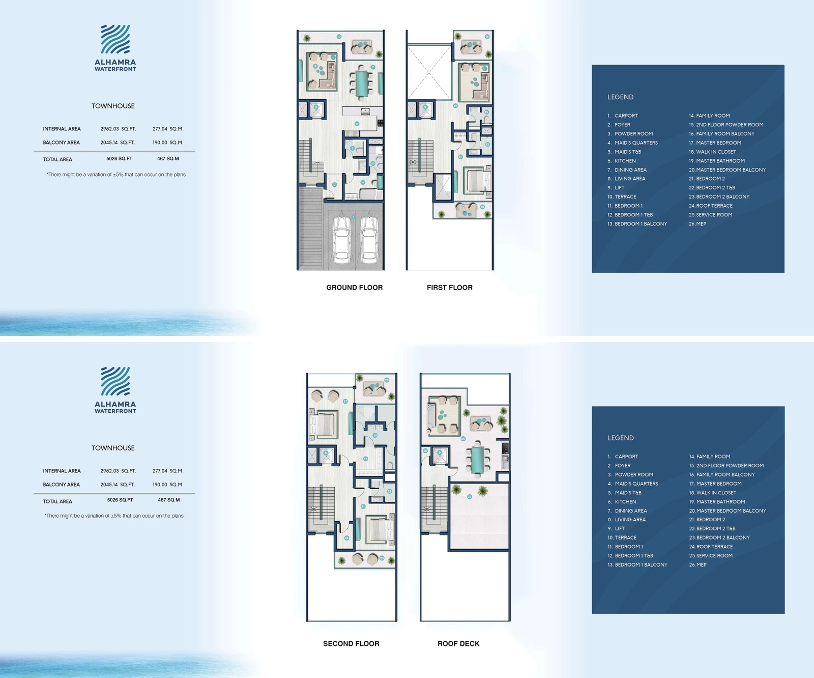 Floor plan for Standard