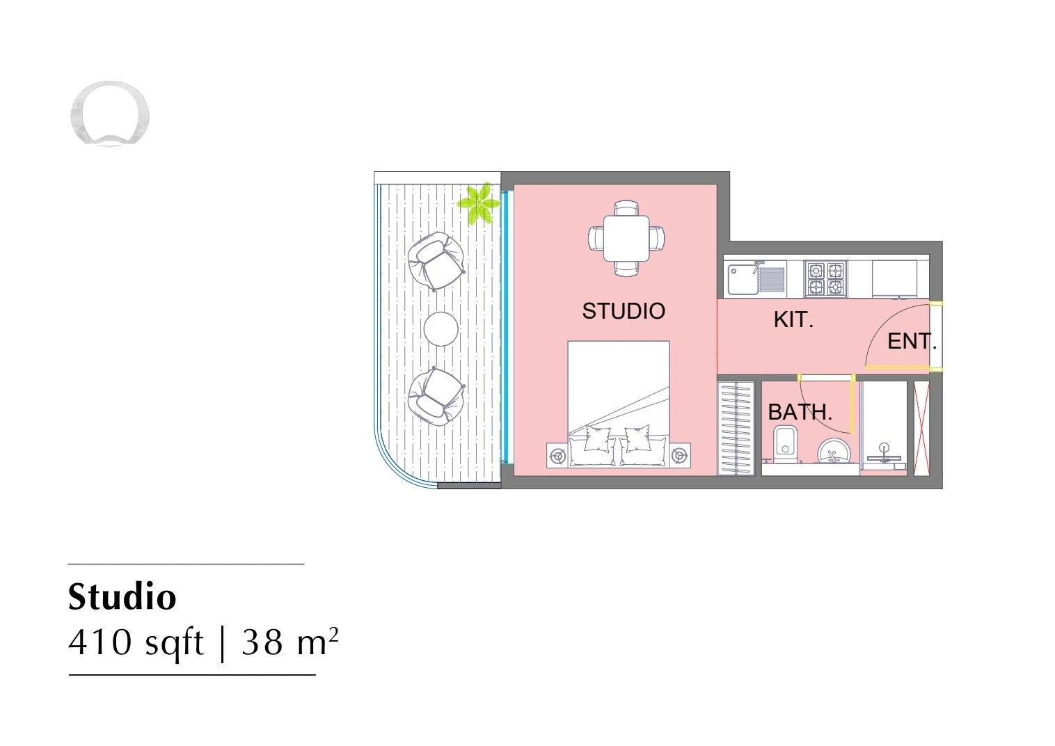 Floor plan for Standard