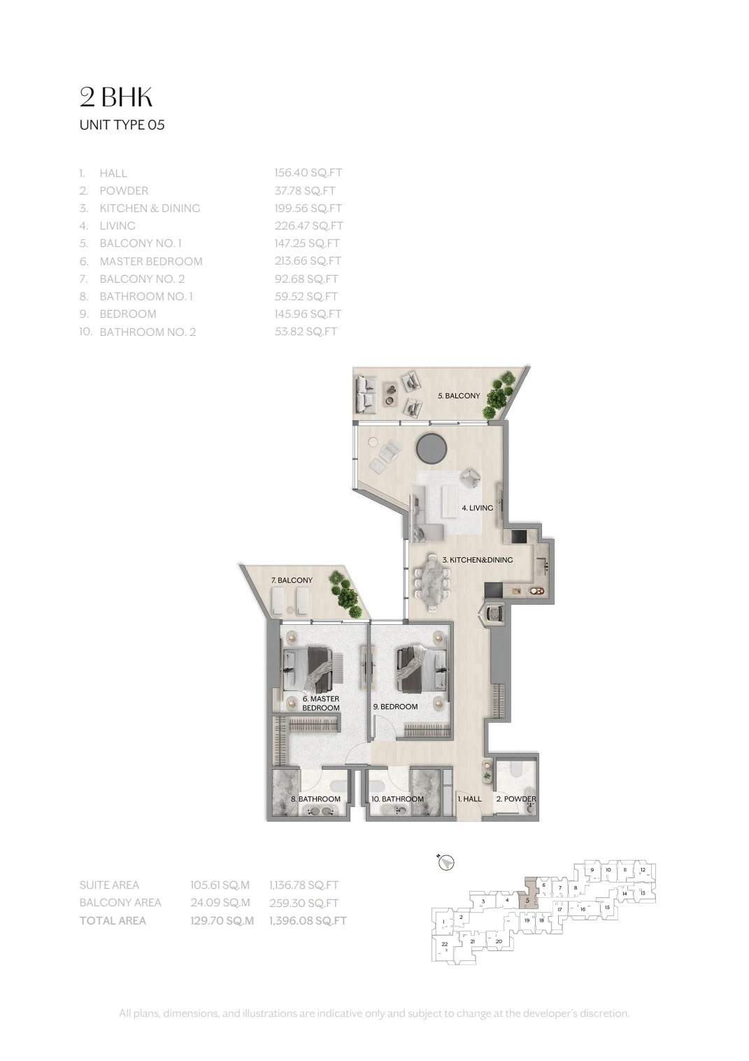 Floor plan for Type 05