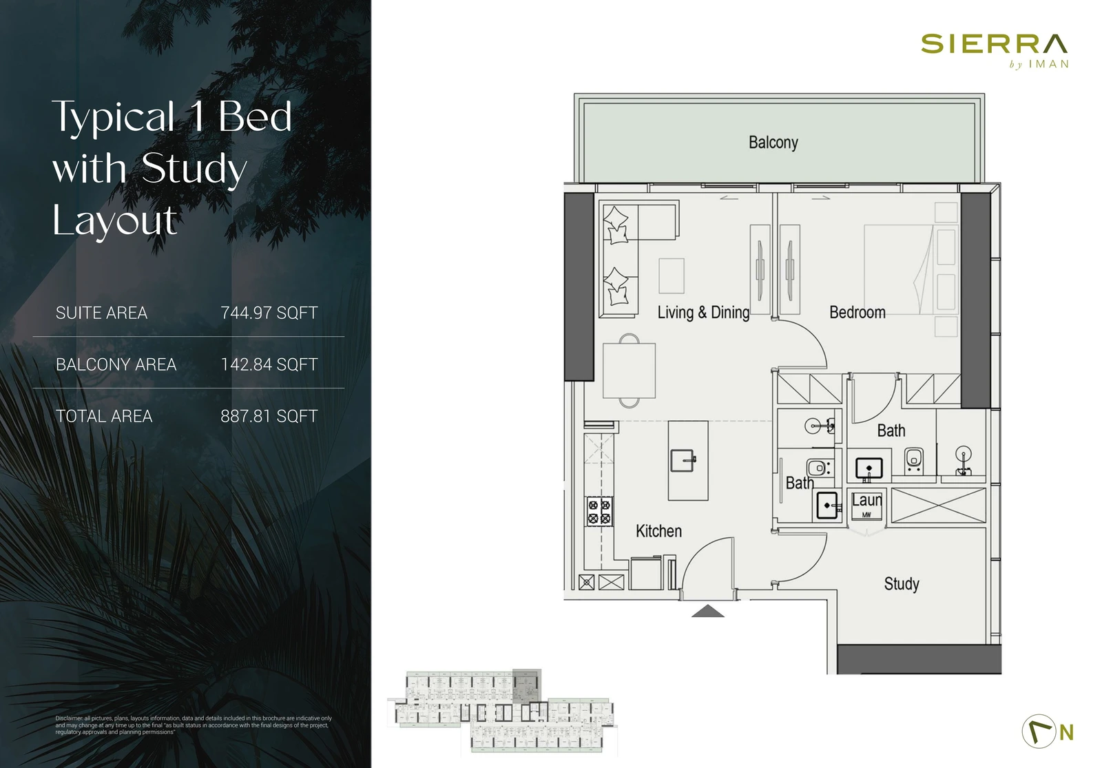 Floor plan for With Study