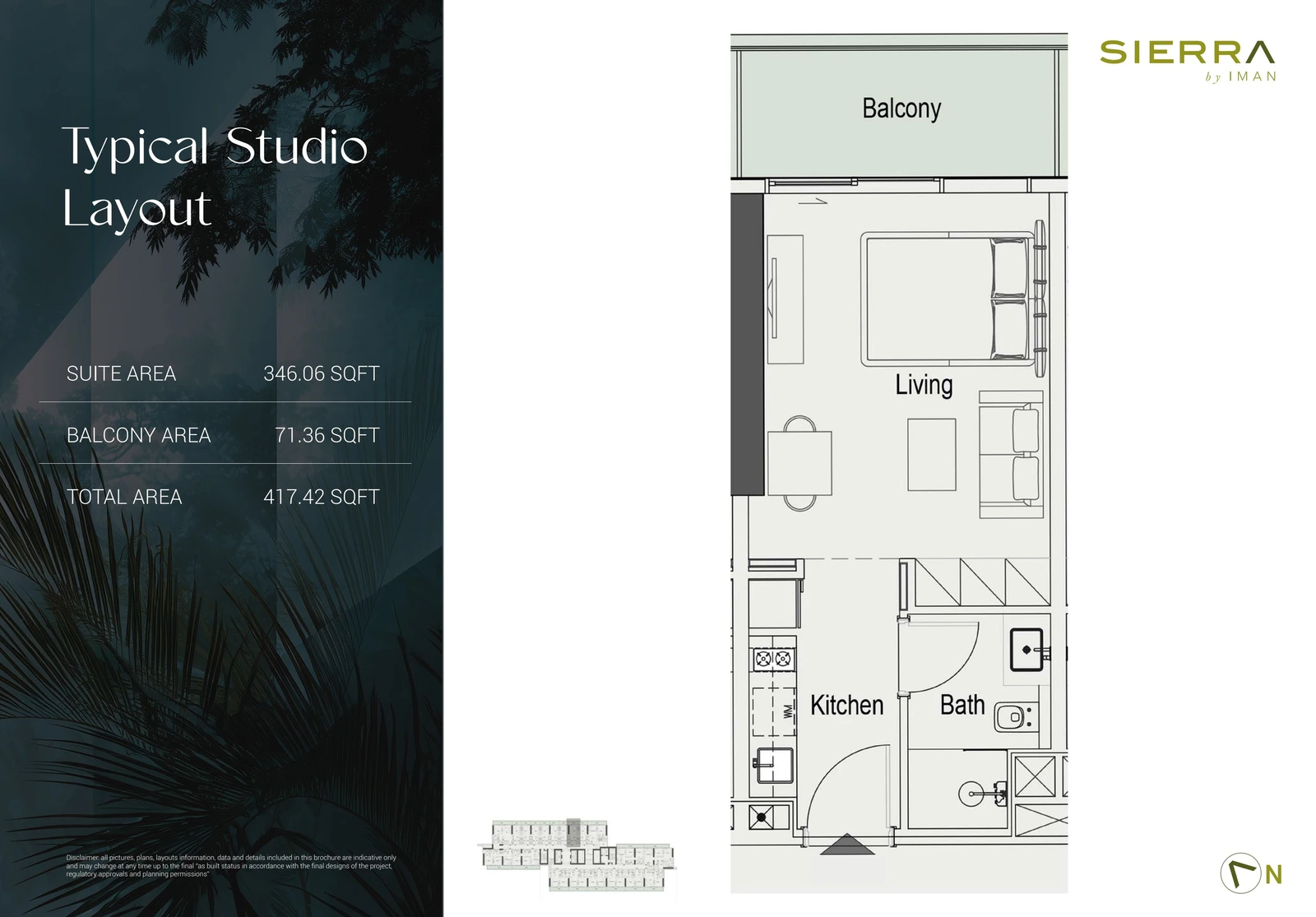 Floor plan for Standard