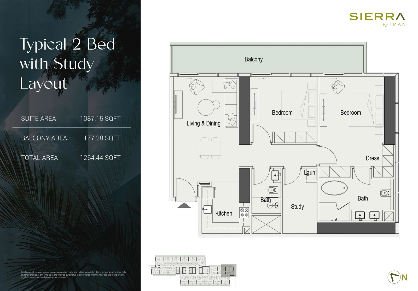 Floor plan for With Study