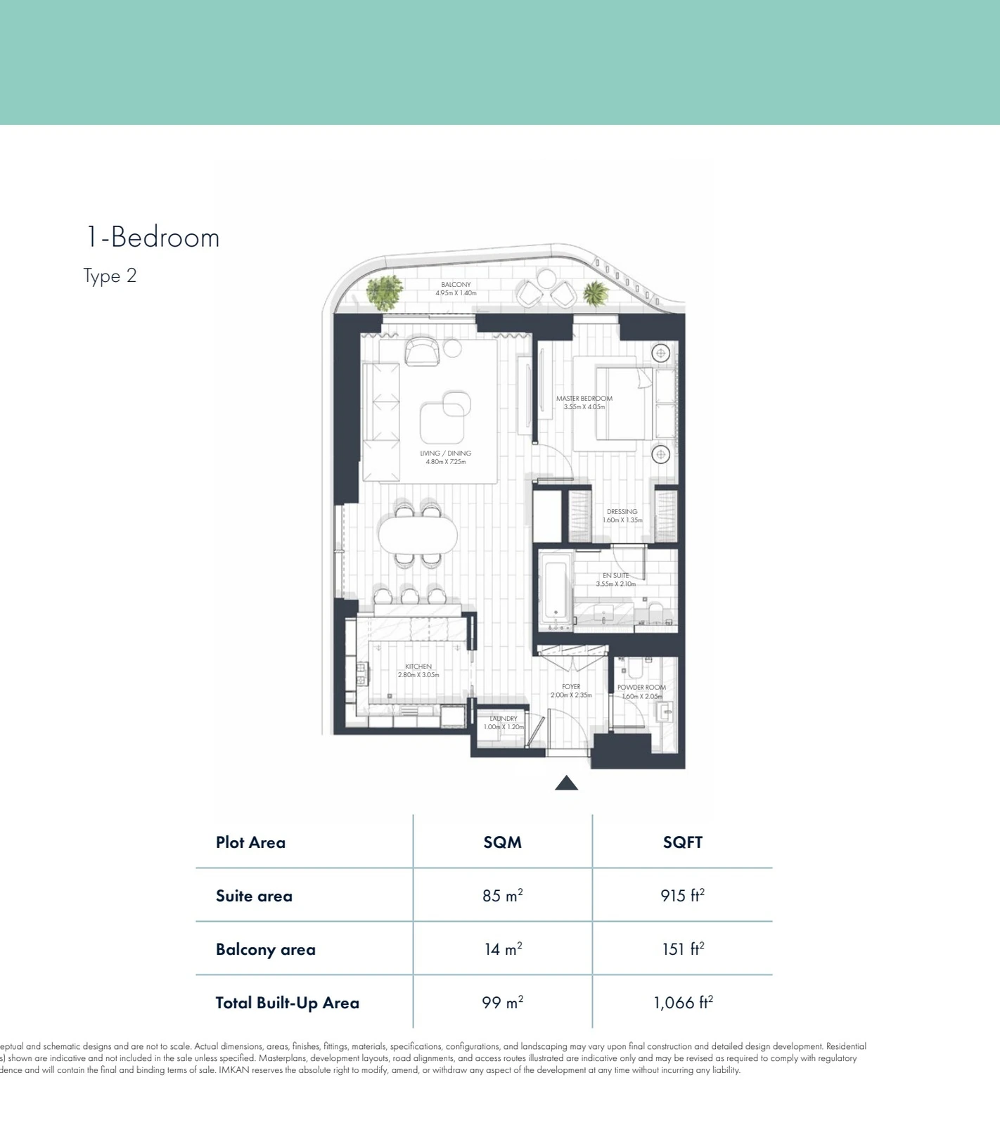 Floor plan for Type 2