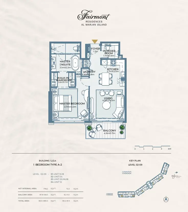 Floor plan for Type A2