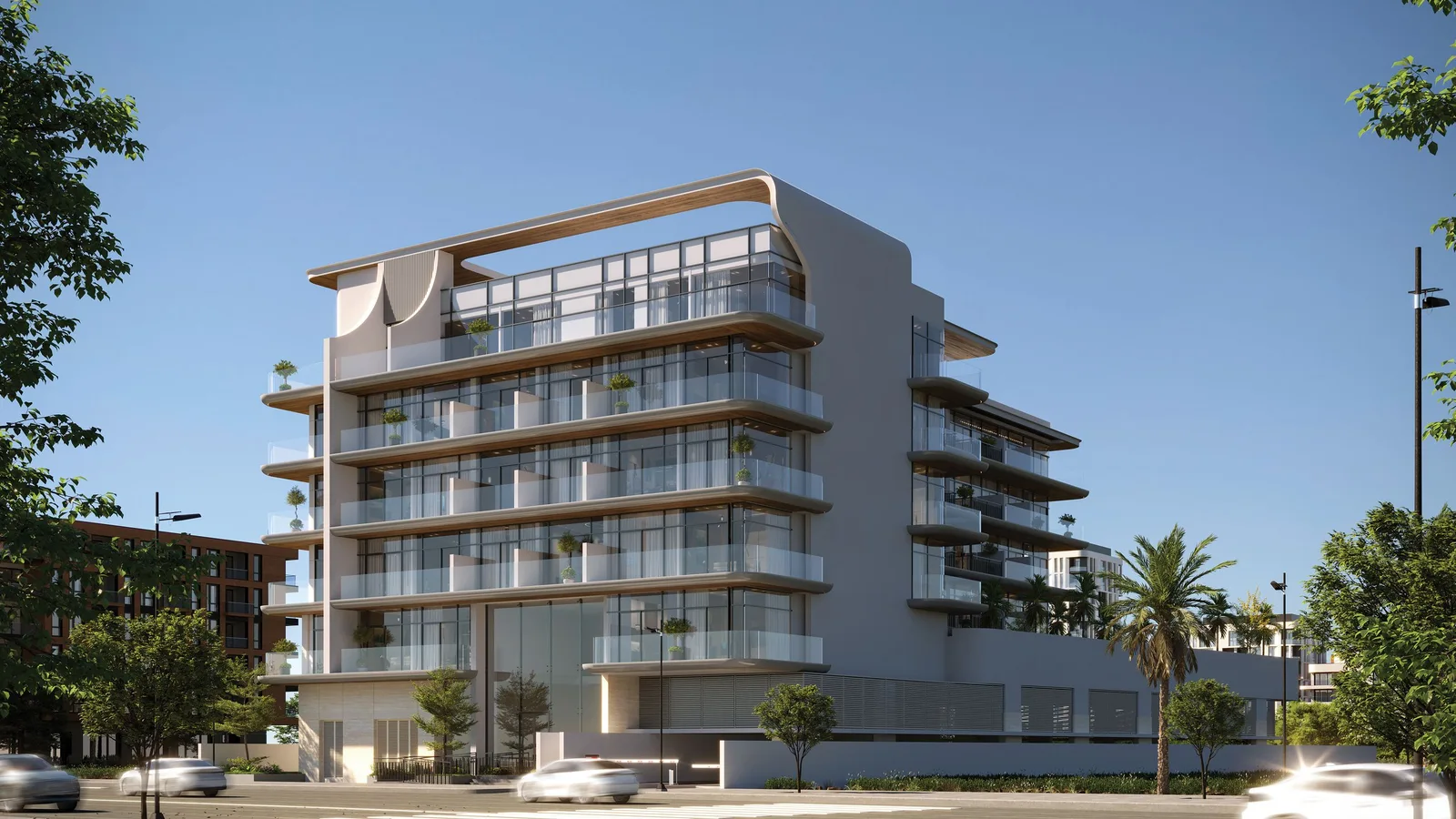 Daytime exterior of Chapter 02 in Warsan 4
