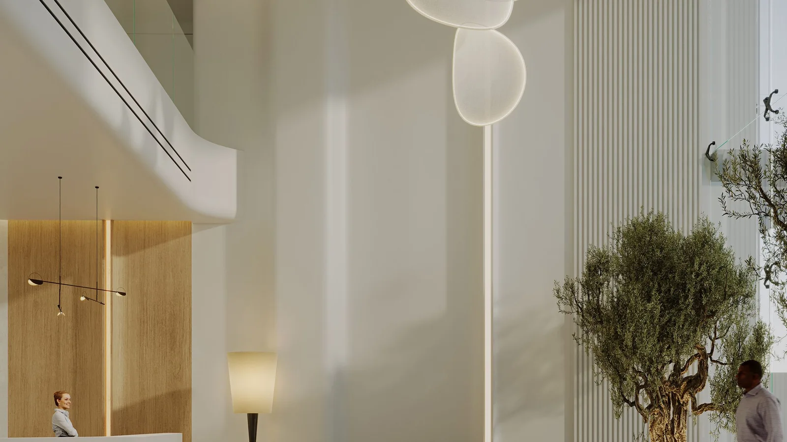 Lobby and reception area at Chapter 02