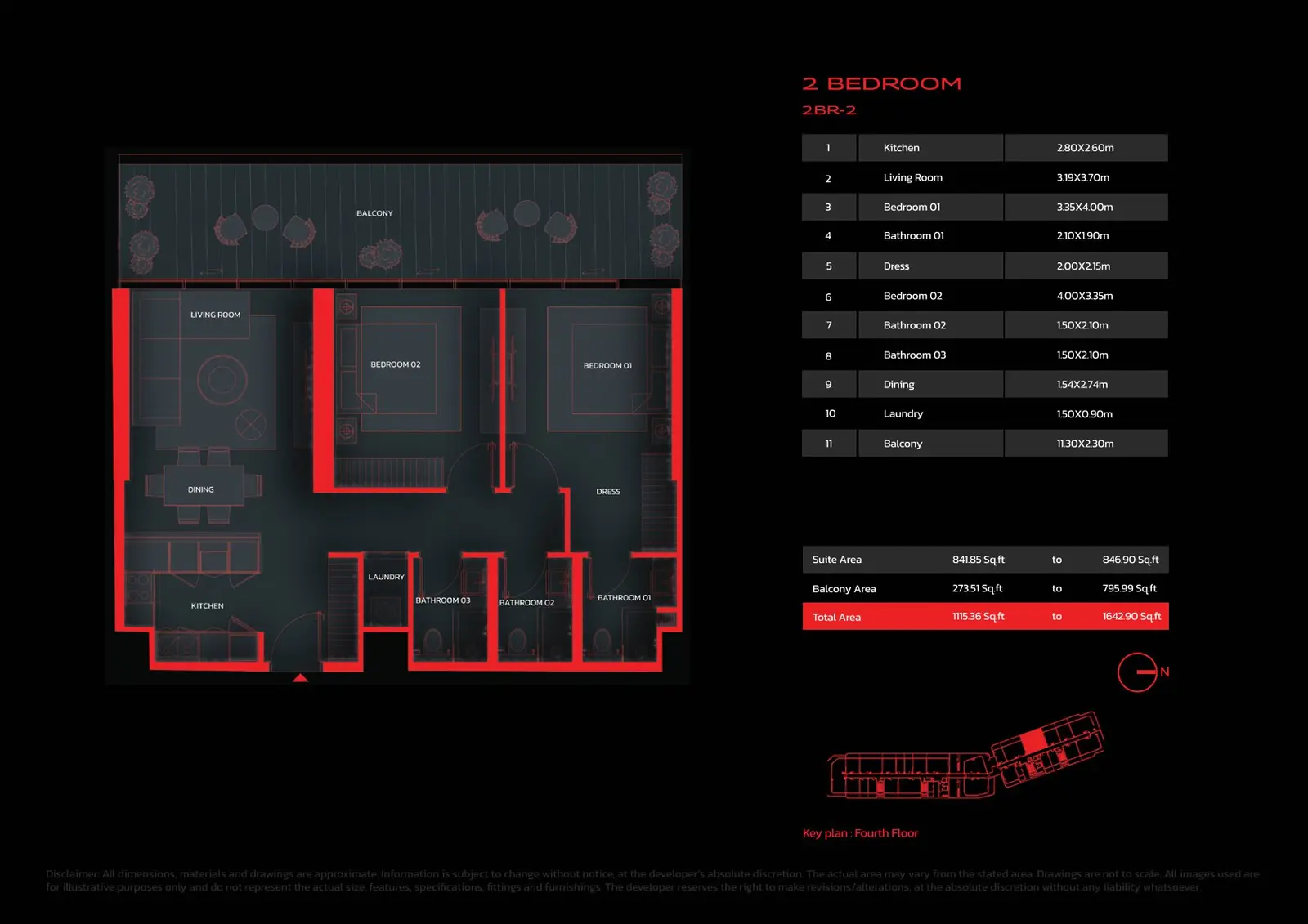Floor plan for Type 2