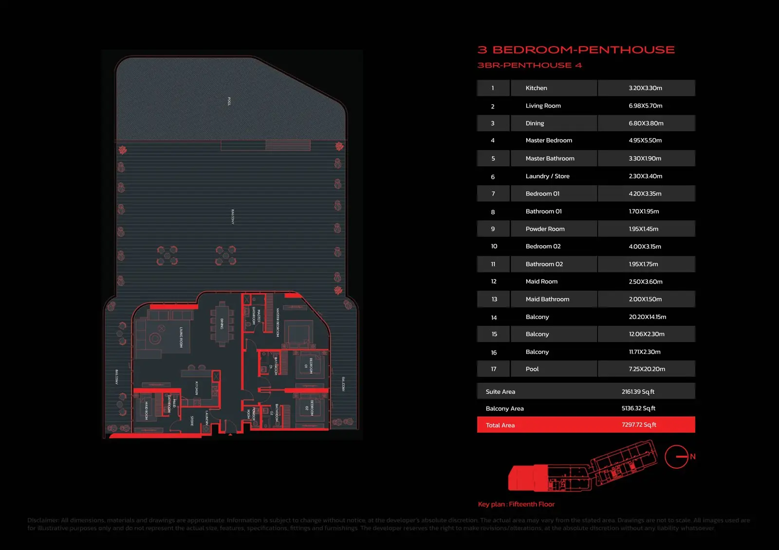 Floor plan for Type 4