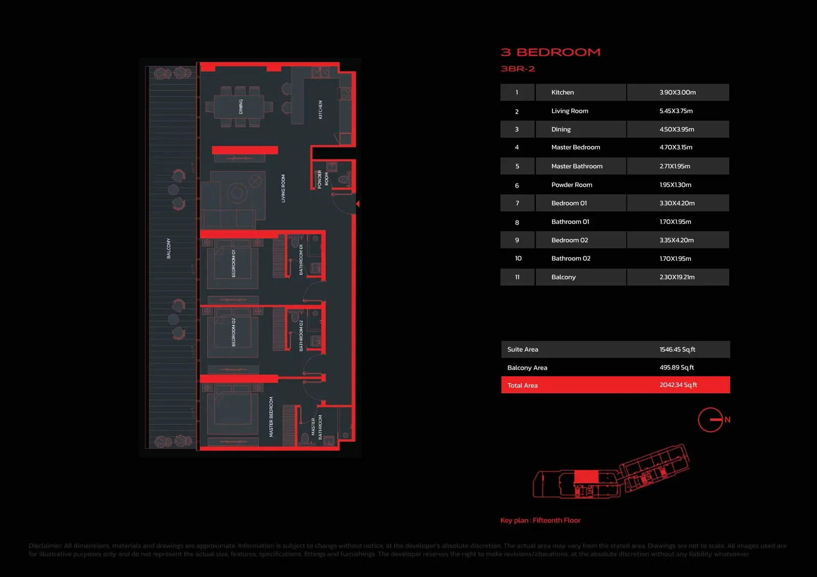 Floor plan for Type 2