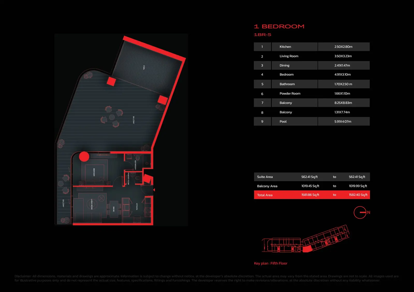 Floor plan for Type 5