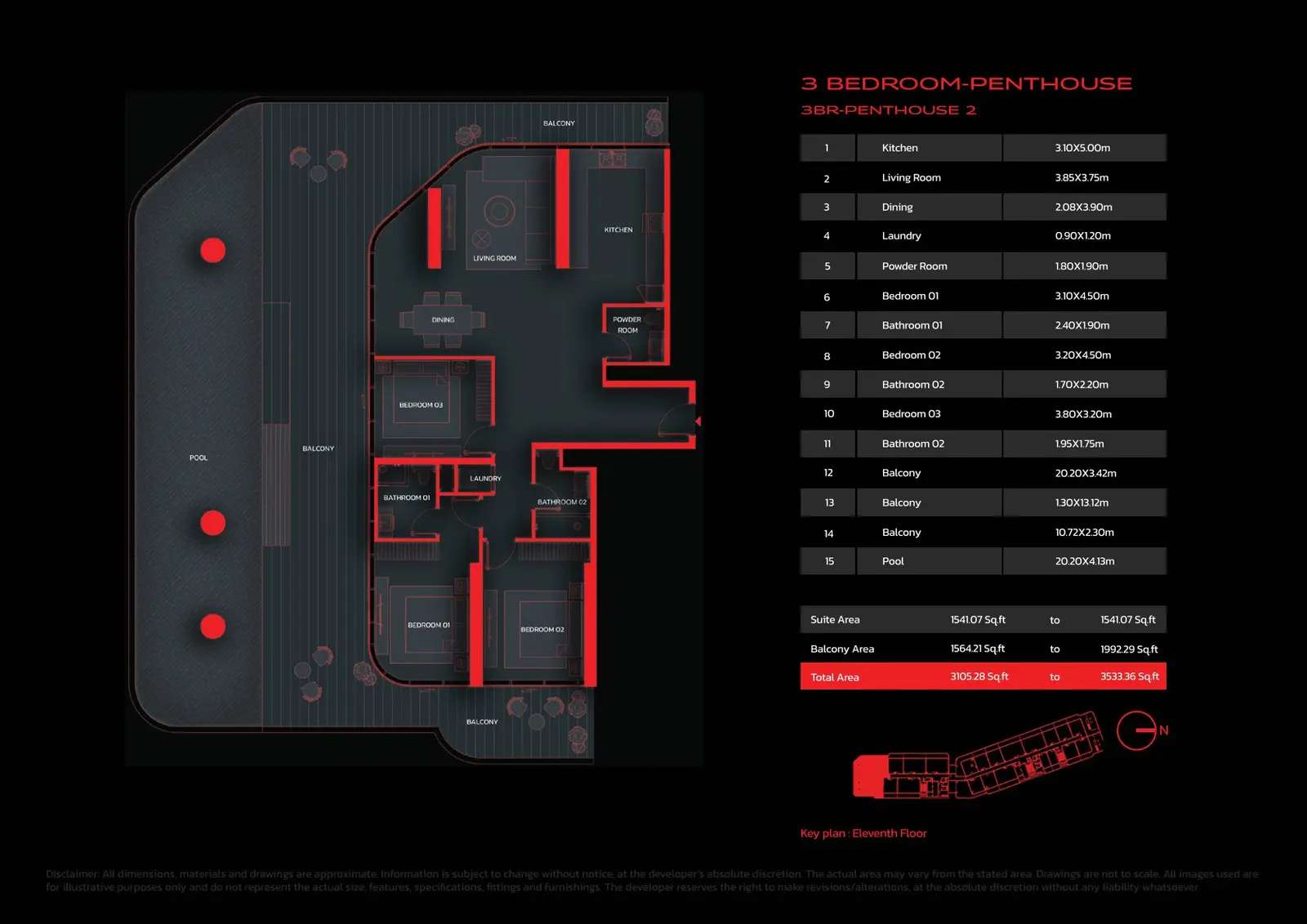 Floor plan for Type 2