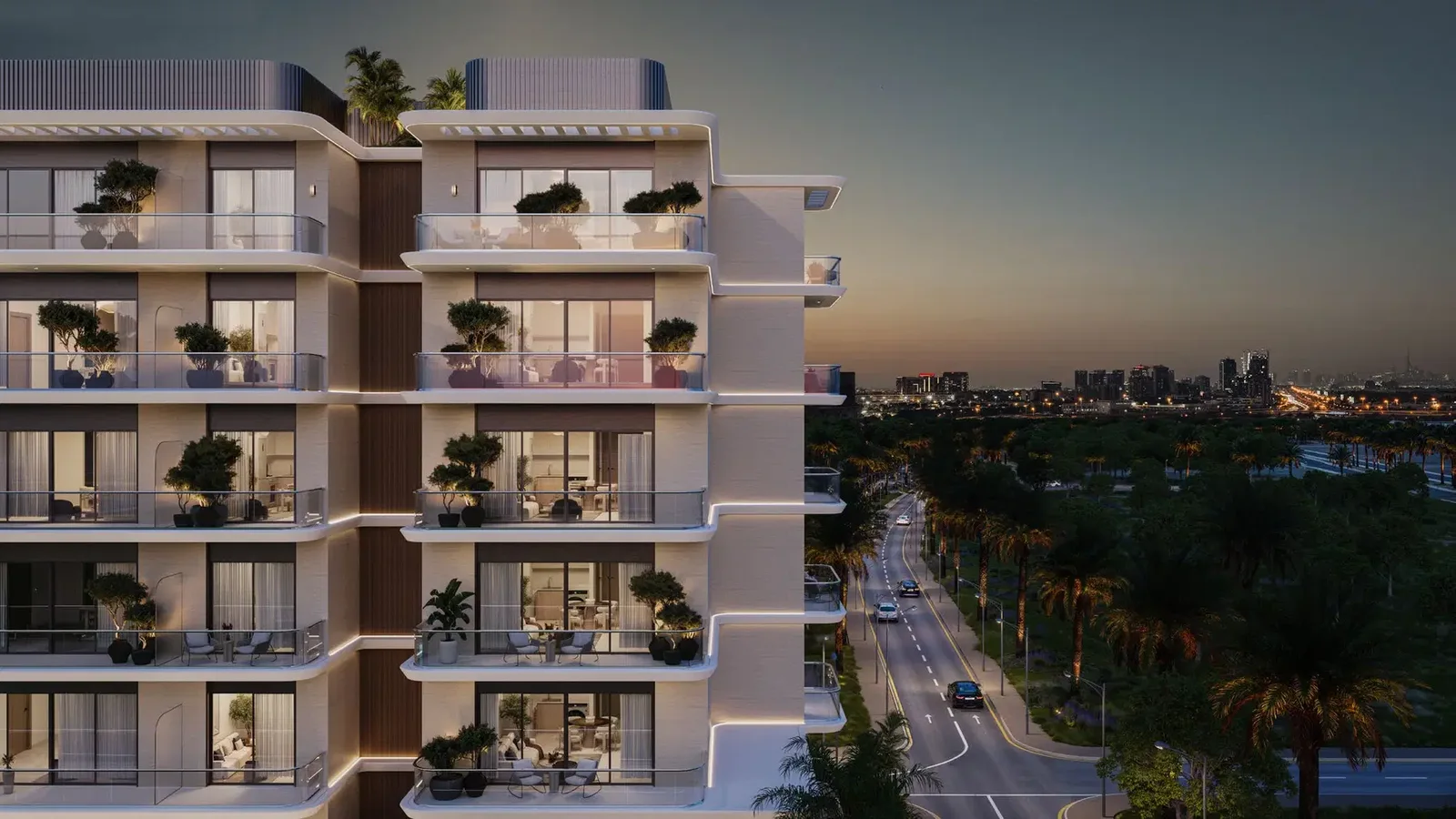 Tavora Grand facade with generous balconies