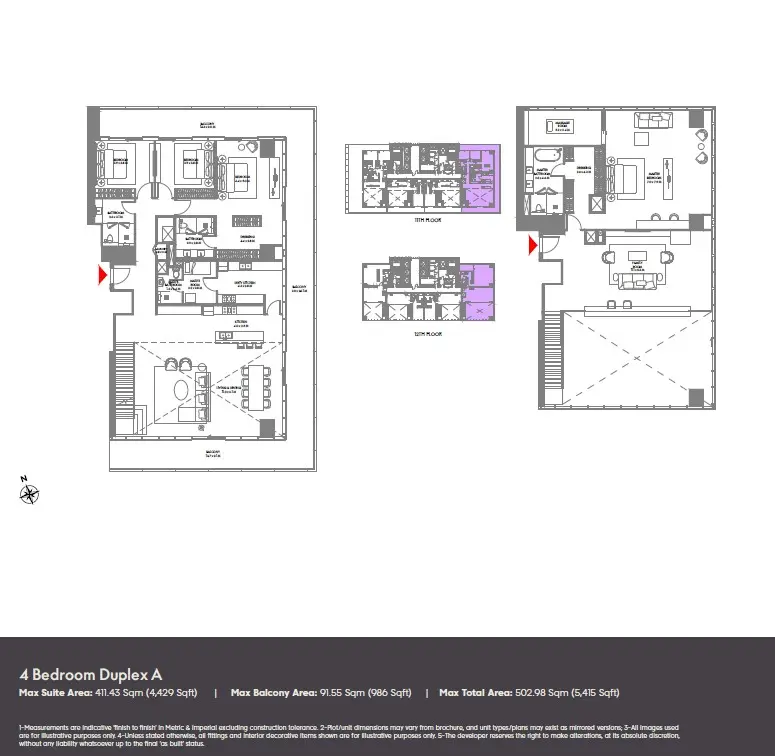Floor plan for Type A