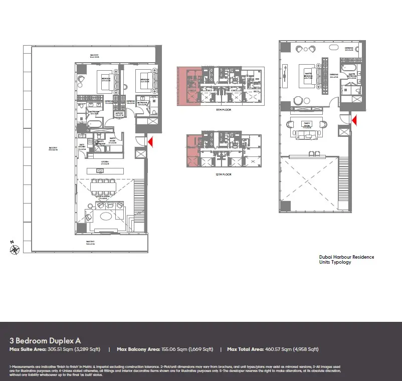 Floor plan for Type A