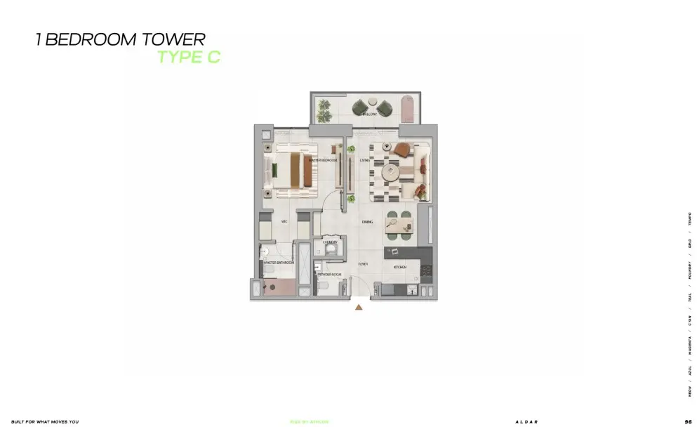 Floor plan for Type C