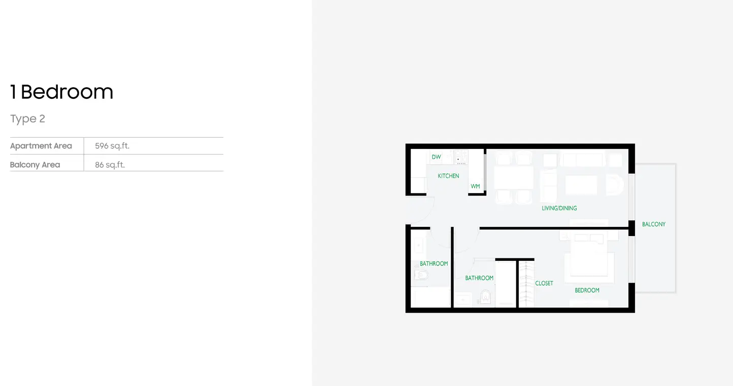 Floor plan for Type 2