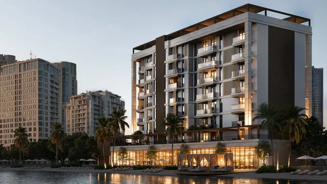 Daylight waterfront exterior of Époque by Reportage.