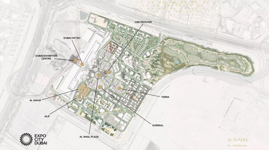 Al Waha Residences by Expo Dubai Group master plan