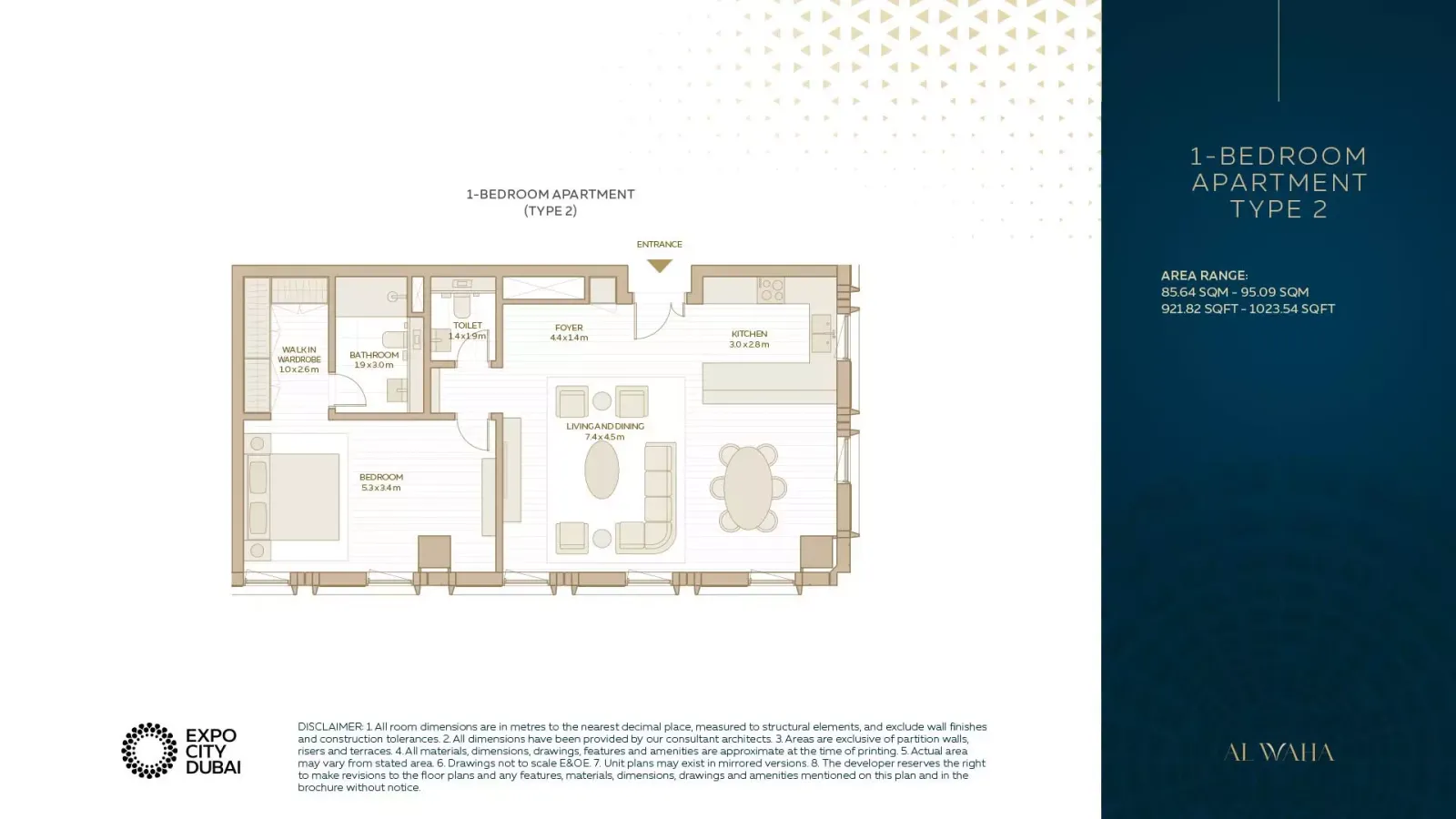 Floor plan for Type 2