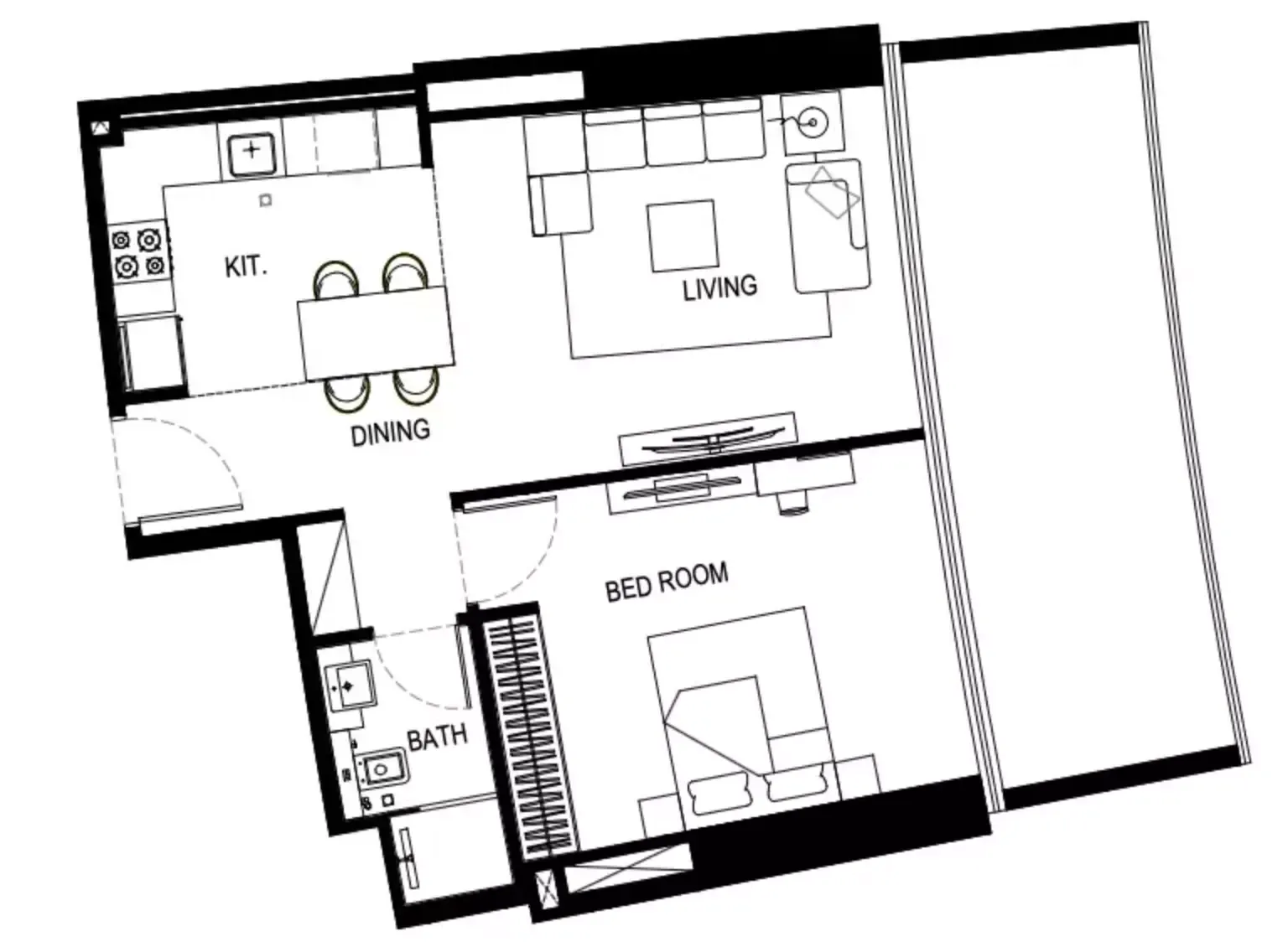 Floor plan for Type C