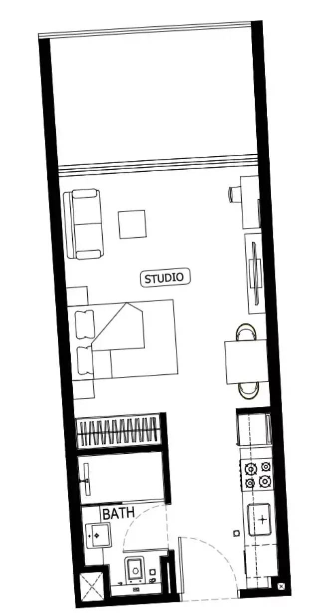 Floor plan for Type B