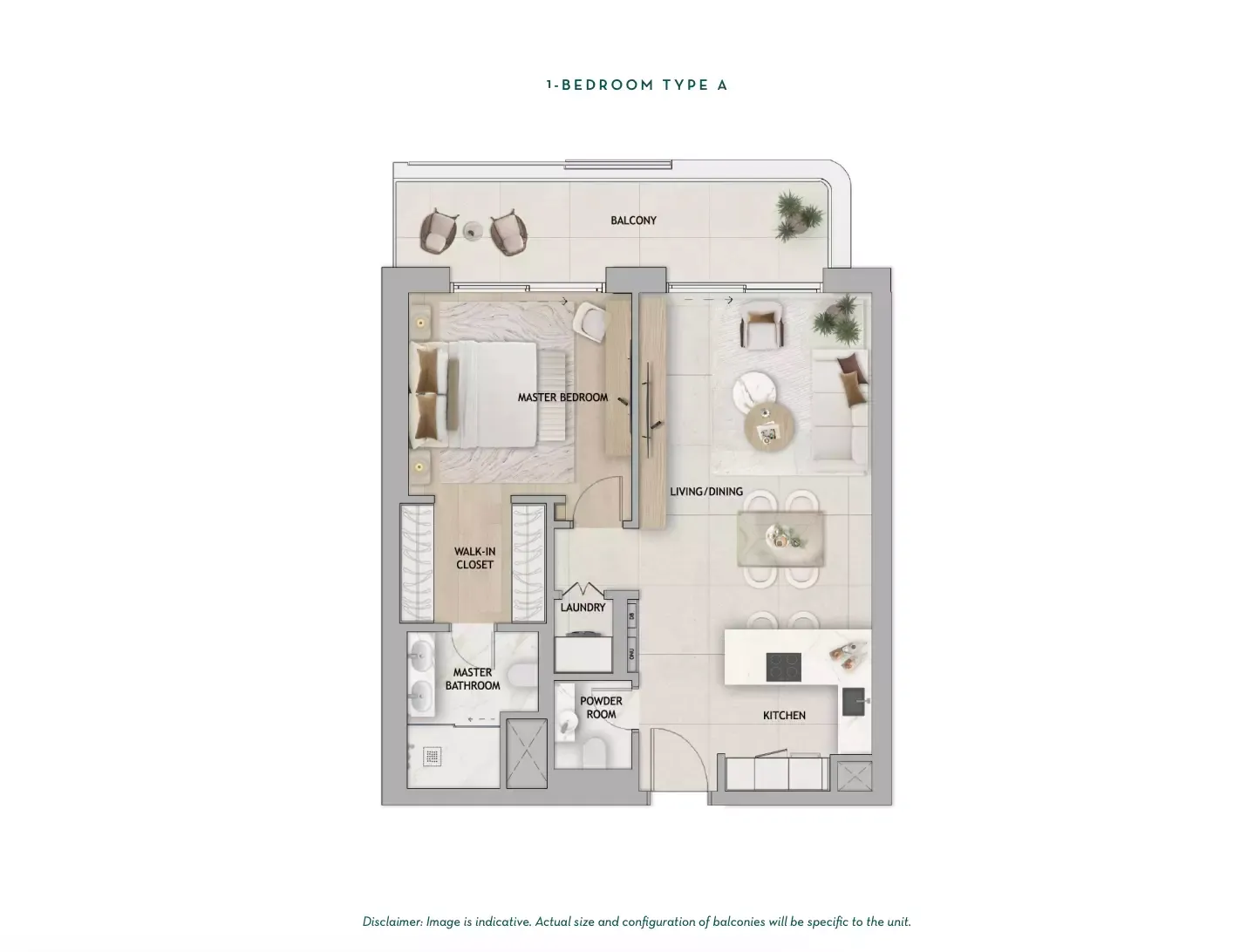 Floor plan for Type A