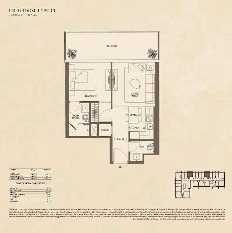 Floor plan for 01