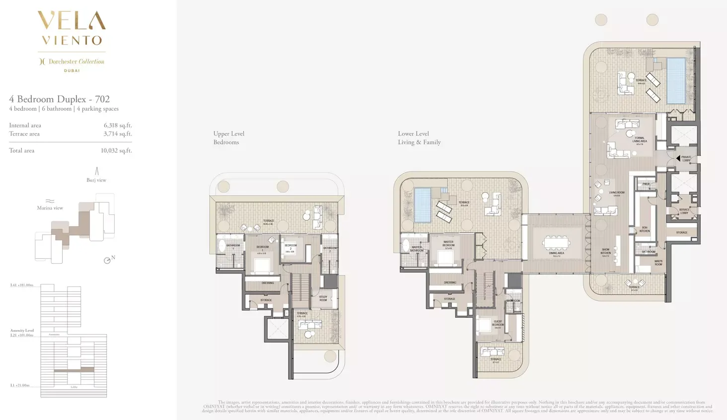 Floor plan for Type 702
