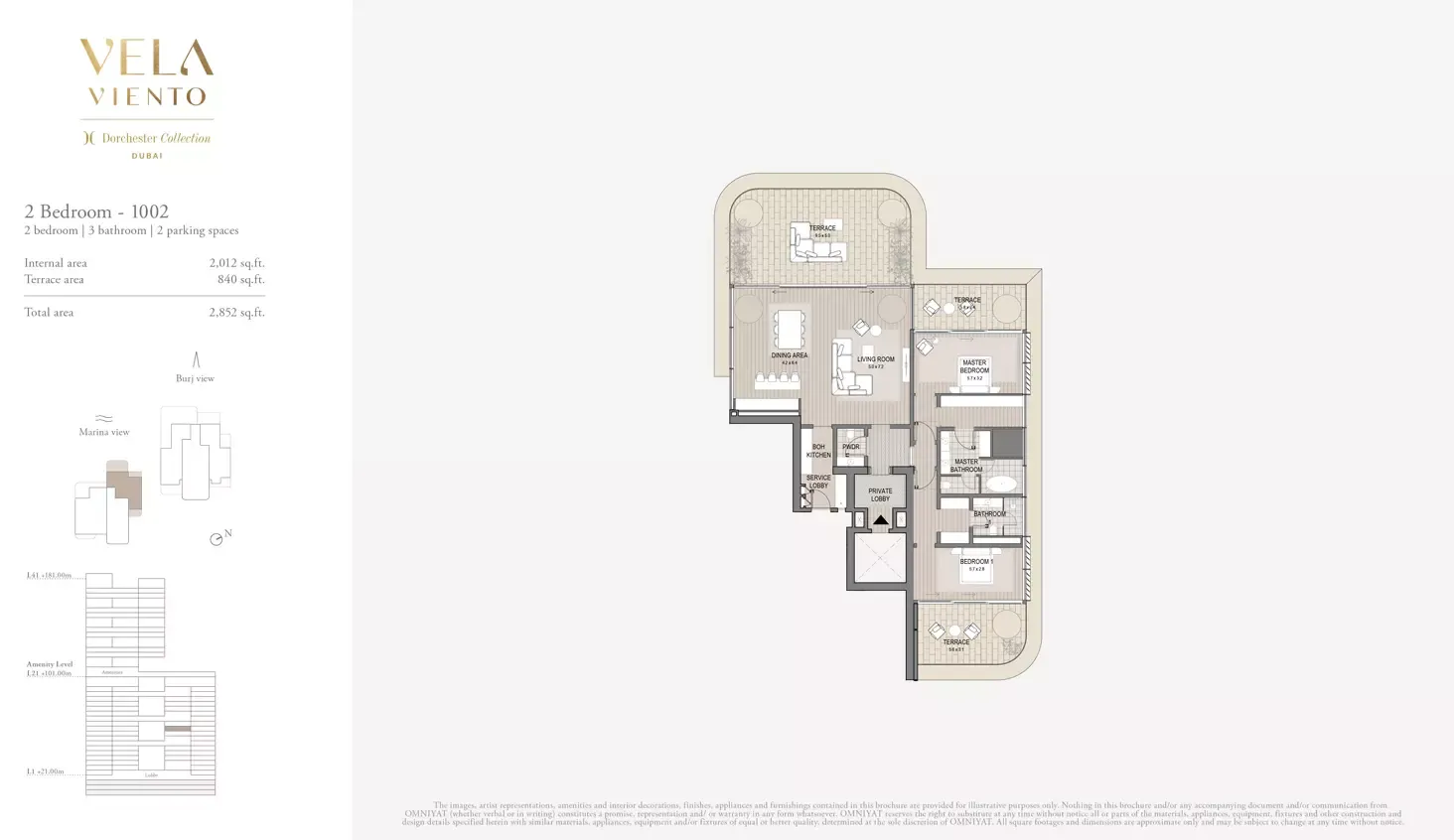 Floor plan for Type 1002