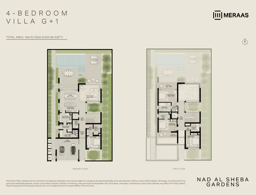 Floor plan for Type 1