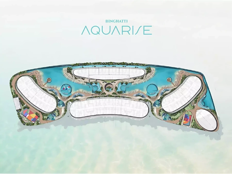 Binghatti Aquarise master plan