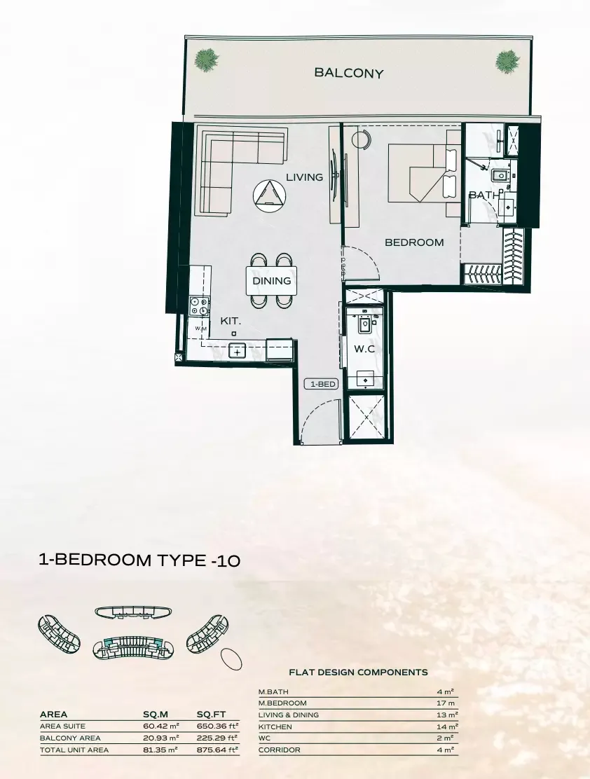 Floor plan for Type 10