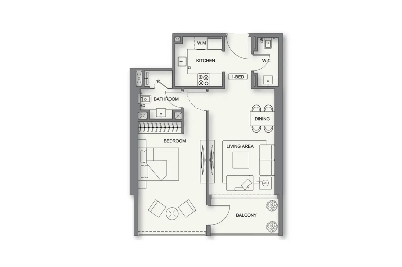 Floor plan for Type 16