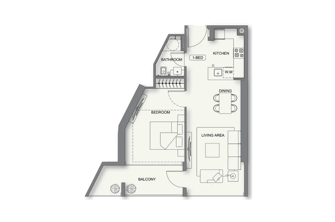 Floor plan for Type 14