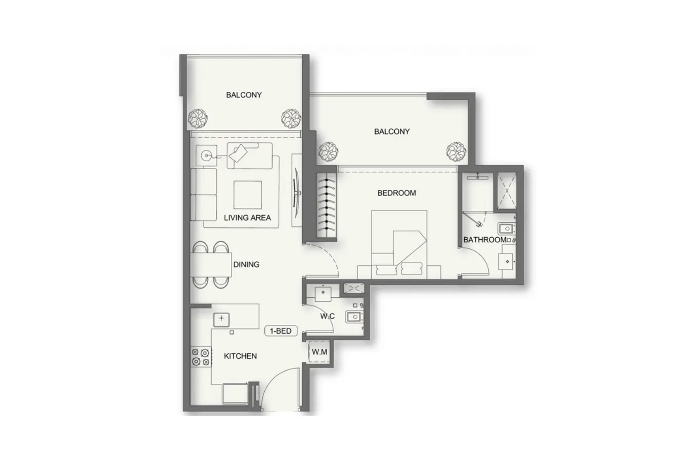 Floor plan for Type 7