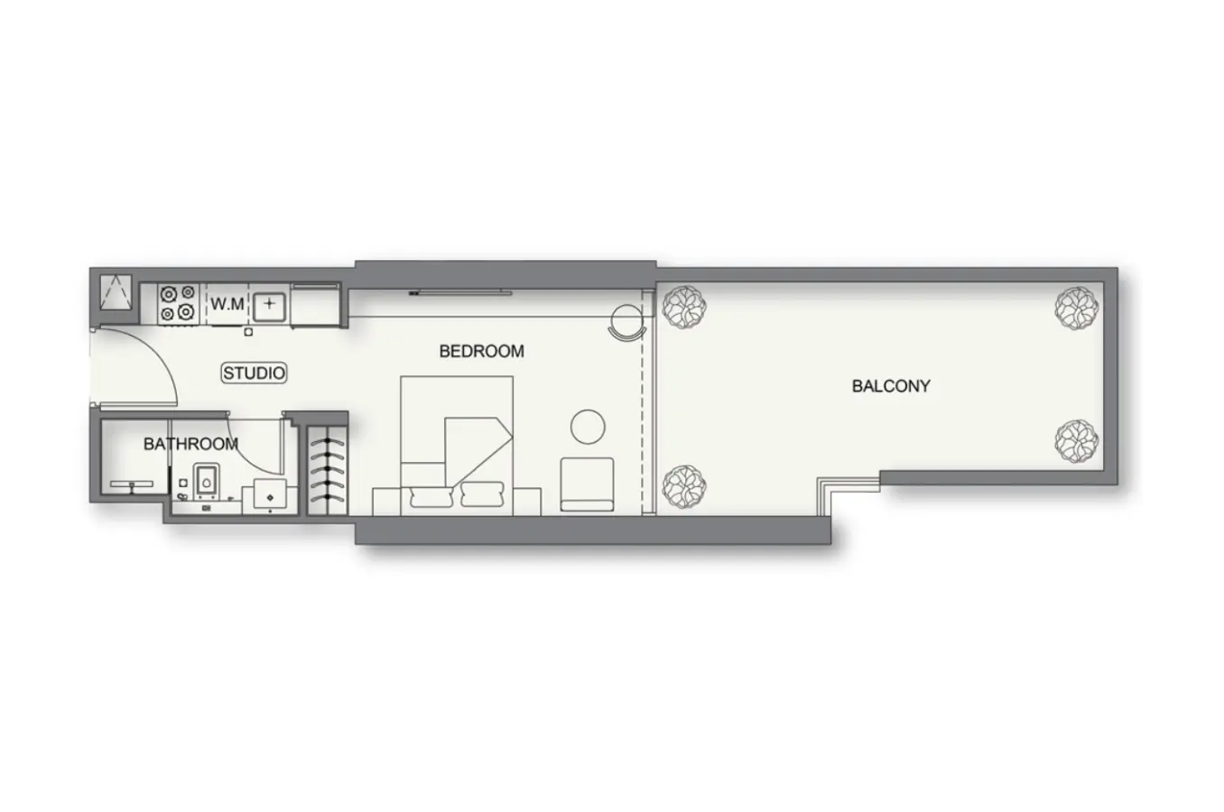 Floor plan for Type 2