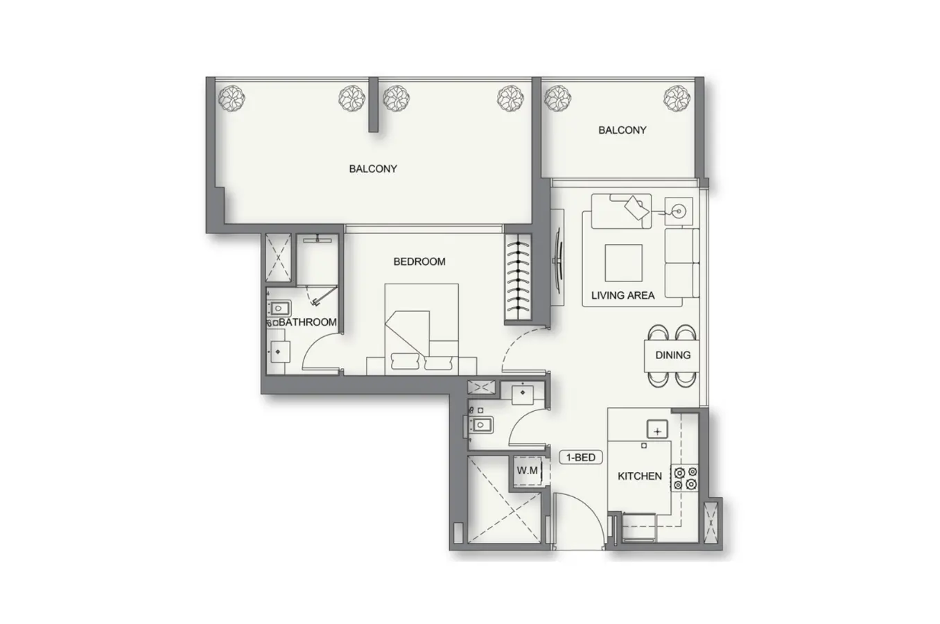 Floor plan for Type 20
