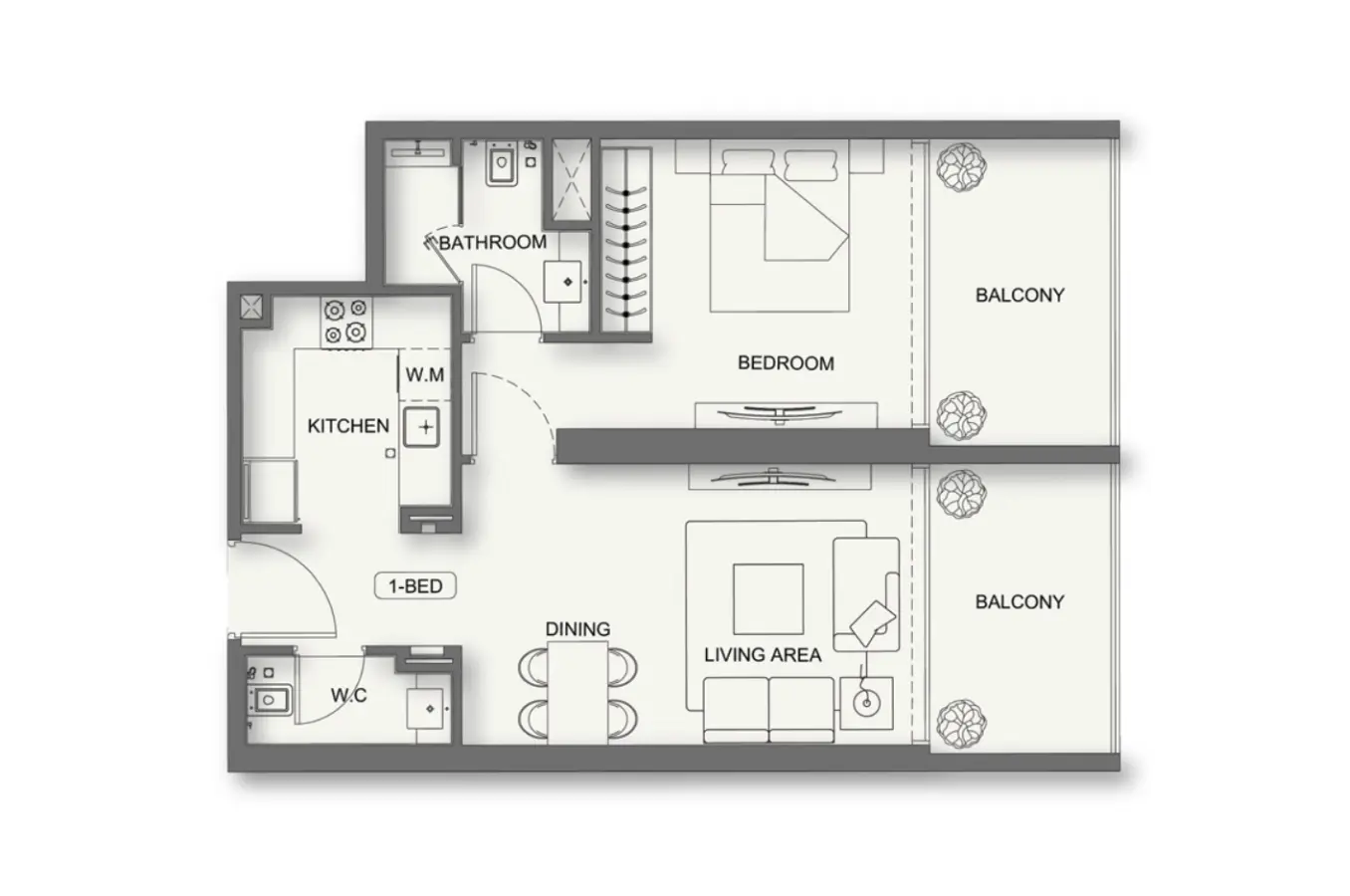 Floor plan for Type 5