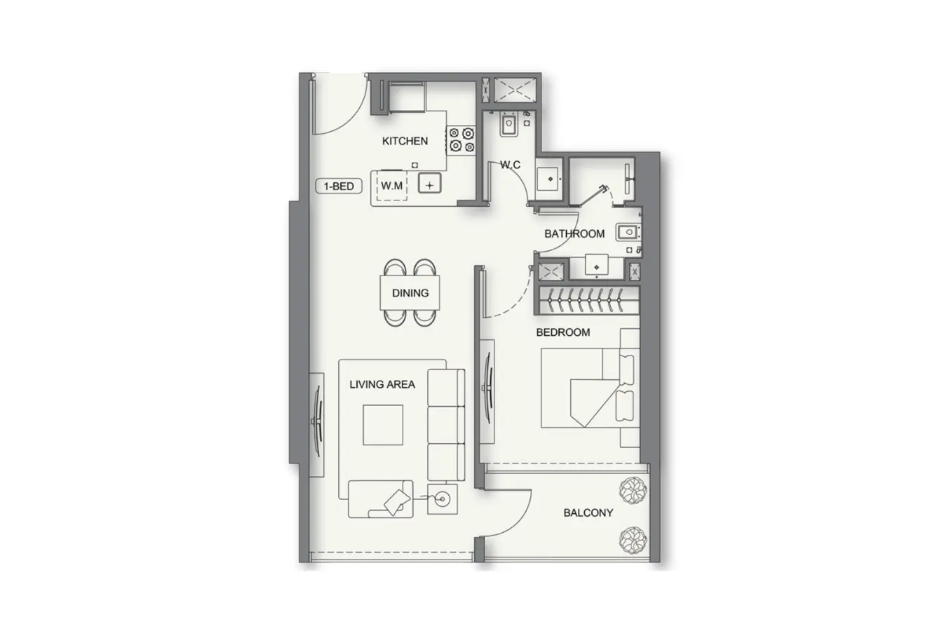 Floor plan for Type 15