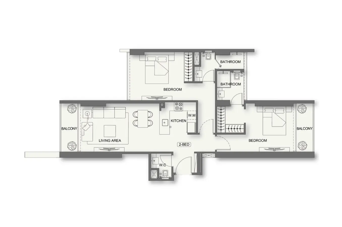 Floor plan for Type 3