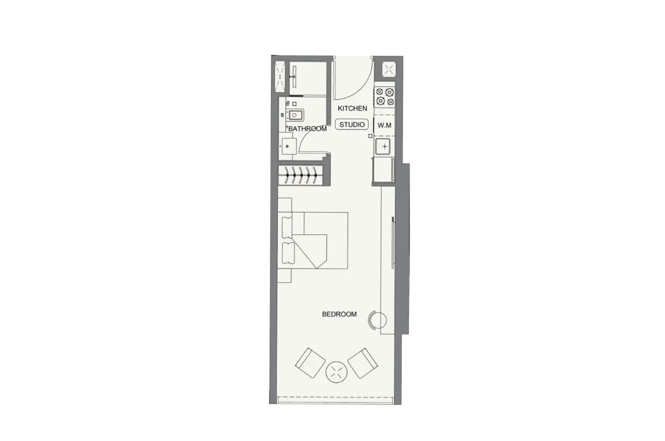 Floor plan for Type 3