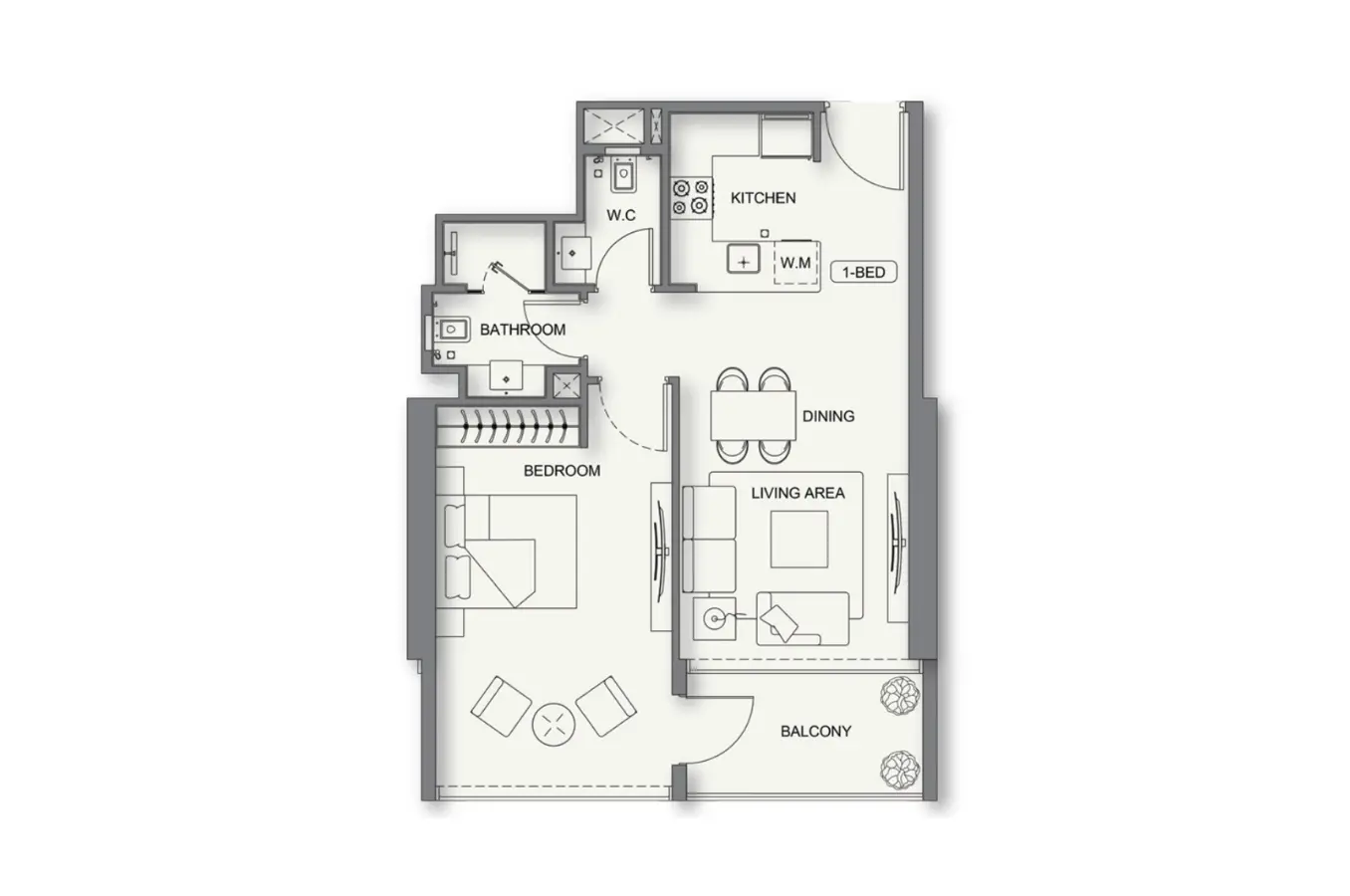 Floor plan for Type 17