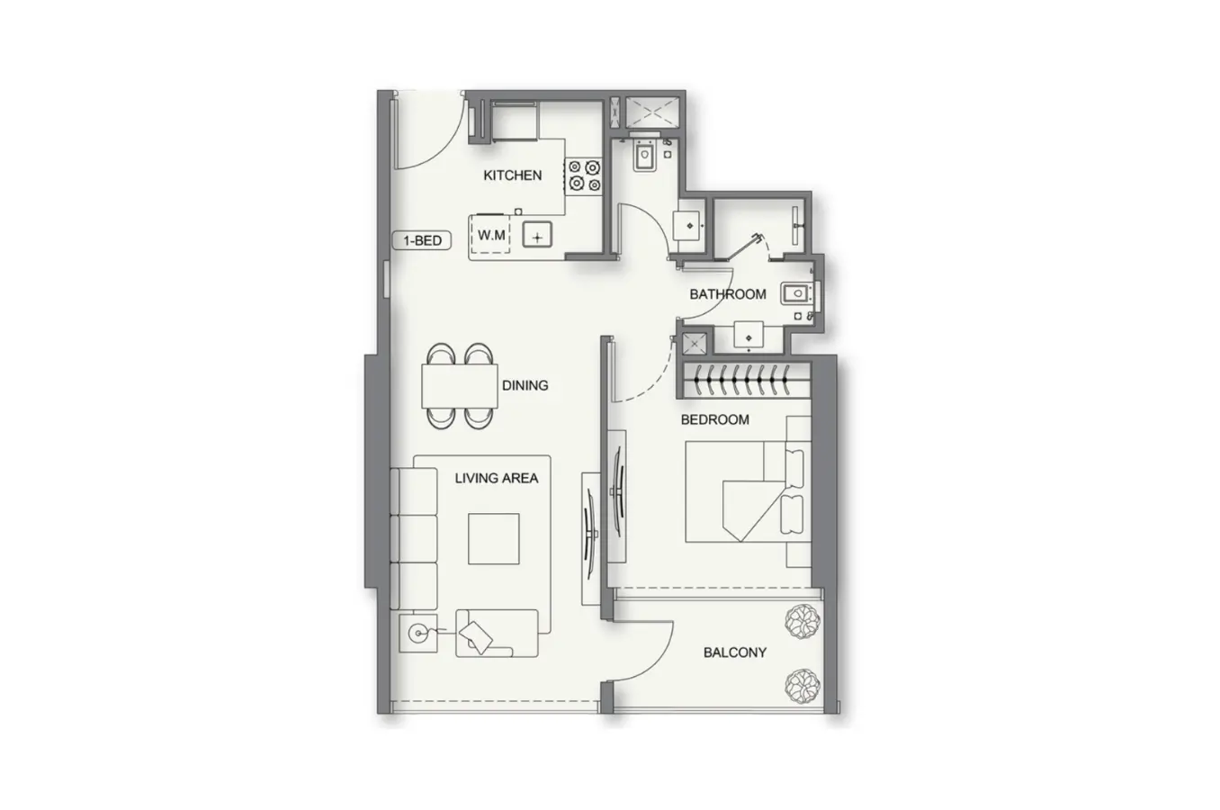 Floor plan for Type 18