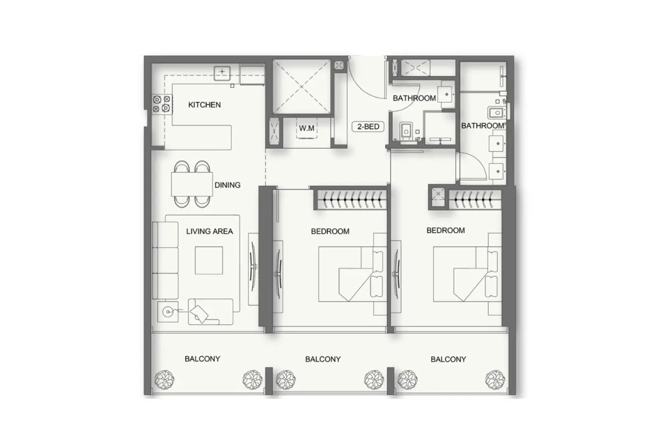Floor plan for Type 5