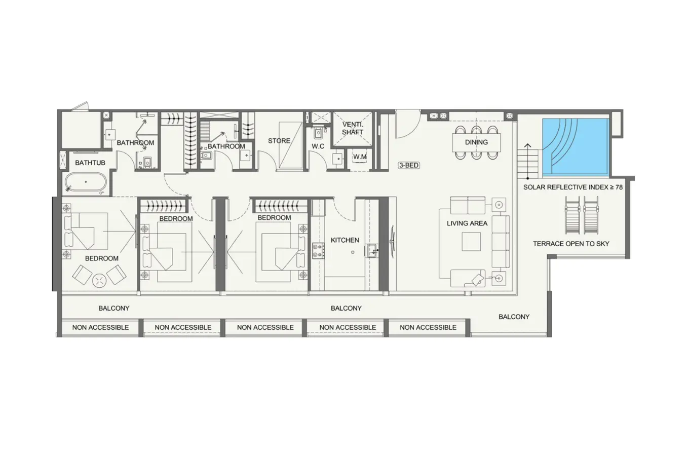 Floor plan for Type 2
