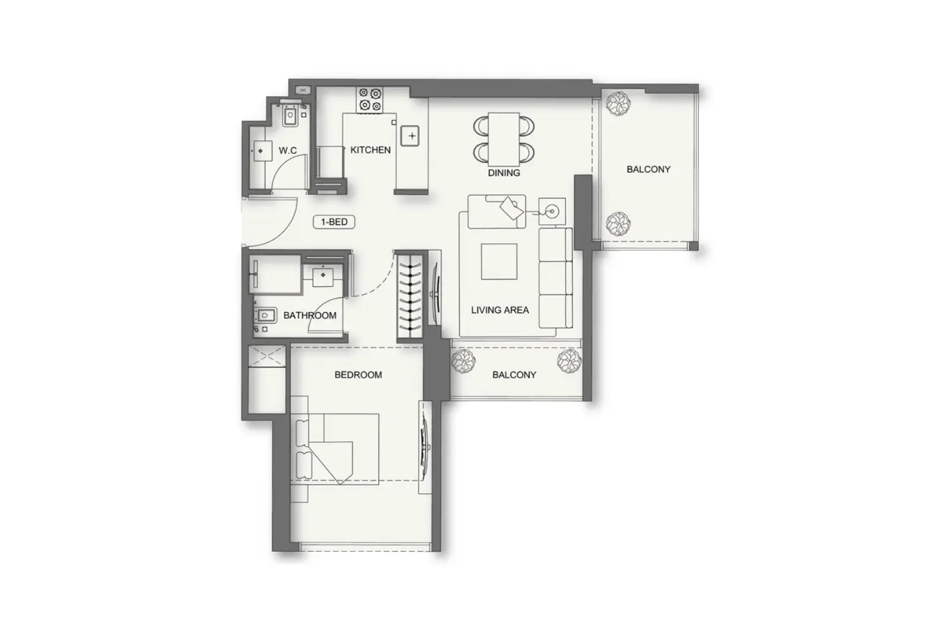 Floor plan for Type 4