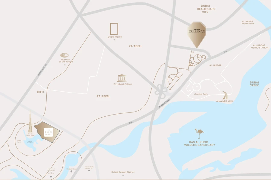 Binghatti Cullinan master plan