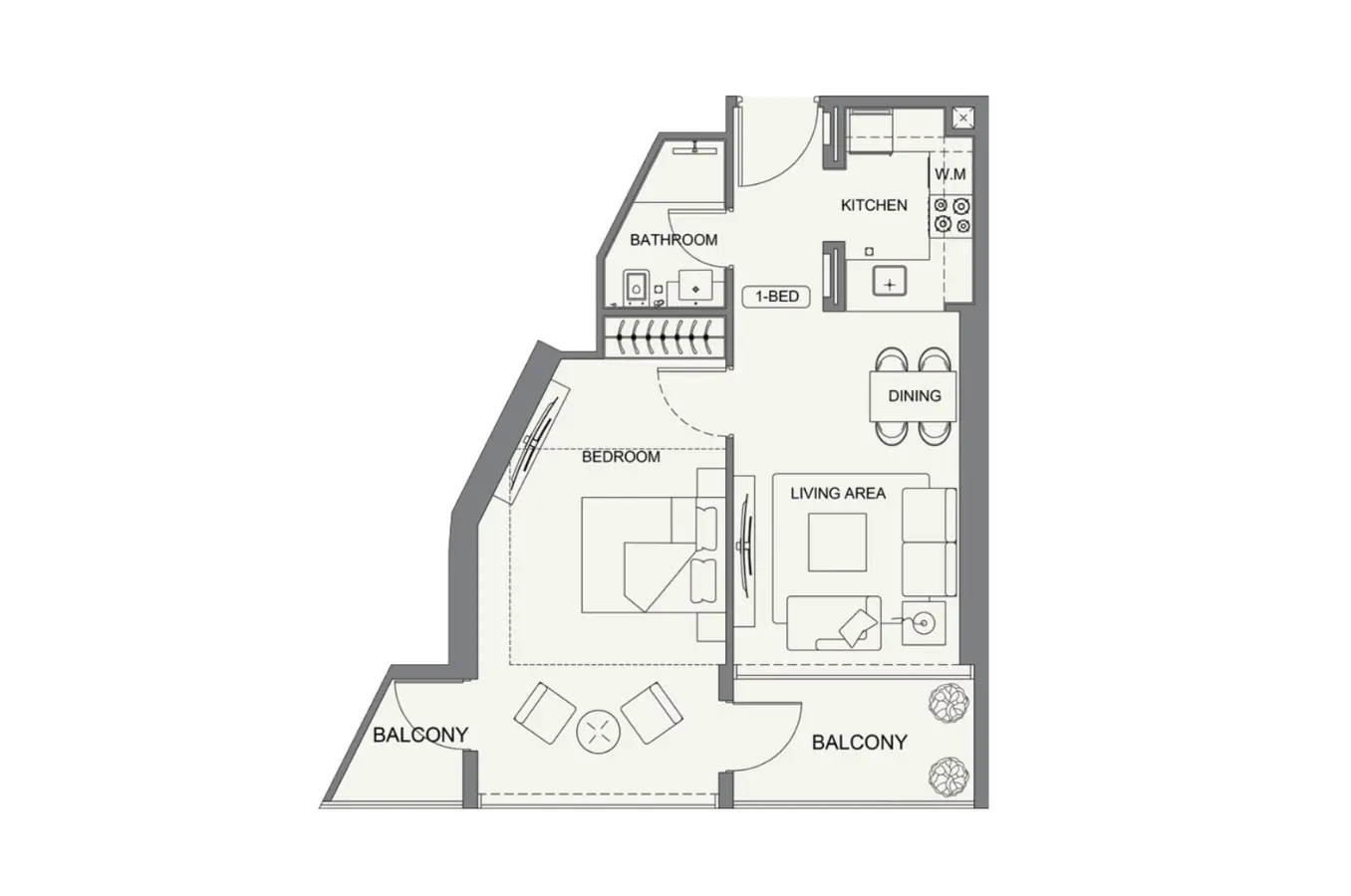 Floor plan for Type 19
