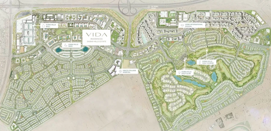 Vida Residences DHE master plan